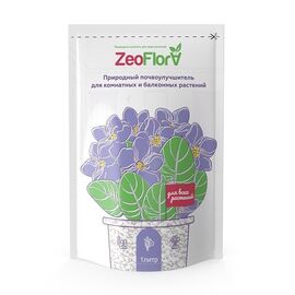 Почвоулучшитель природный "ZeoFlora"  для комнатных и балконных растений 1 л, фото 