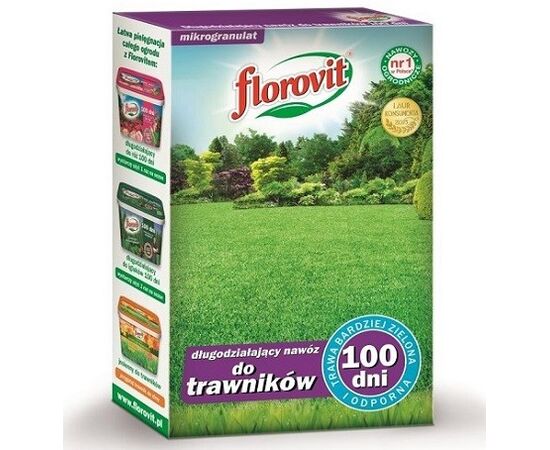 FLOROVIT для газонов 100 дней 1кг, фото 