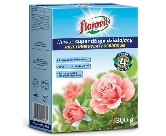 FLOROVIT для роз и садовых растений, суперпролонгированного действия 300г, фото 