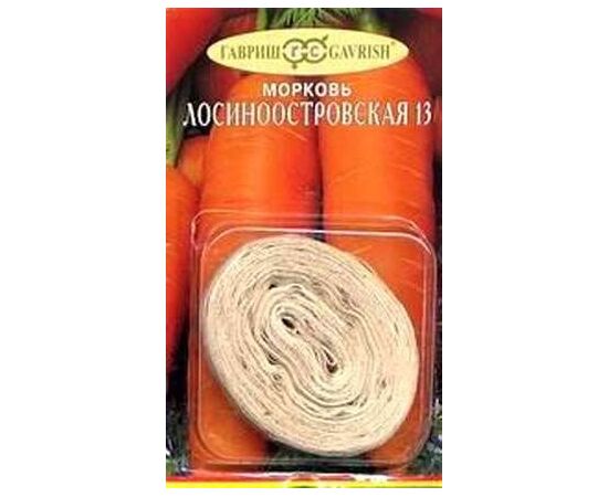 Морковь Лосиноостровская 13 на ленте 8м Аэлита, фото 