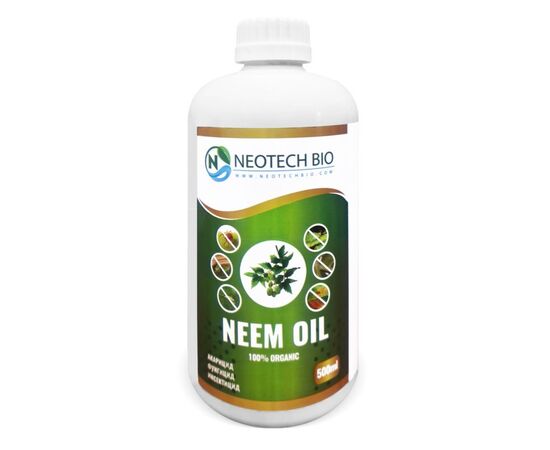 Neem Oil Масло дерева Ним (инсектицид, фунгицид, акарицид) 0,5л, фото 