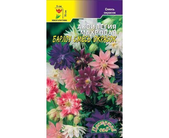 Аквилегия Барлоу махровая, смесь 0,05г Цветущий сад, фото 